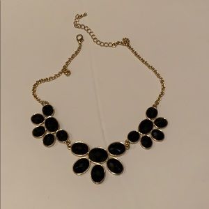 Black and gold necklace